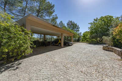  Villa de Vaussiere parkeerplaats 